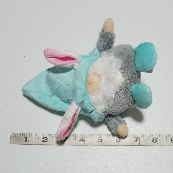 Greenbrier Easter Bunny Gnome 7 inch Blue Spring Plush Stuffed Animal Toy - Picture 4 of 4